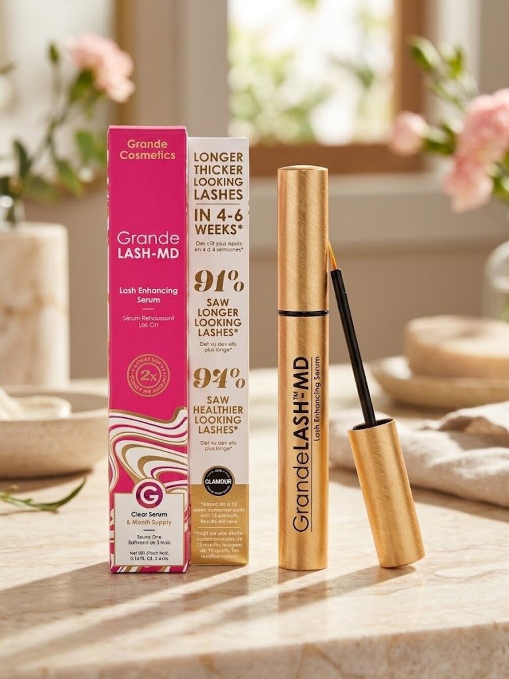 GrandeLASH-MD Lash Enhancing Serum 4ml New Packaging Sealed